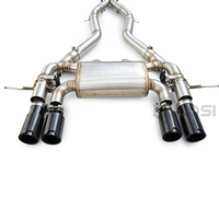 Kit d'échappement complet avec soupapes en acier inoxydable à haut débit pour BMW M3 M4 G80 G82 S58 3.0T 2021-2026