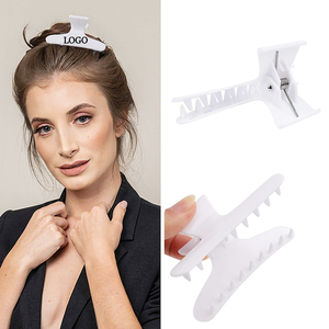 Logo personnalisé <span class=keywords><strong>de</strong></span> haute qualité noir WhiteBeauty coiffure pince <span class=keywords><strong>de</strong></span> barbier <span class=keywords><strong>moins</strong></span> <span class=keywords><strong>cher</strong></span> en plastique pinces papillon pour la <span class=keywords><strong>coupe</strong></span> <span class=keywords><strong>de</strong></span> <span class=keywords><strong>cheveux</strong></span> - Product Image 6