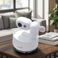 2025 KI-Haustier-Begleiter-Roboter Rechteckig 3,6 Zoll Bildschirm Auto-Follow für Hunde & Katzen 360° Kamera HD 1080p Vlog-Creator Smart Home Monitor ABS