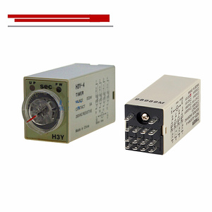 New S 4 Trên 4 Off Relay Hẹn Giờ Thời Gian + Cơ Sở 3A 14Pin Dc24V Ac36V Ac220 Ac380V H3y 4 H3Y-4 Thời Gian Chậm Trễ Tiếp Sức - Product Image 1