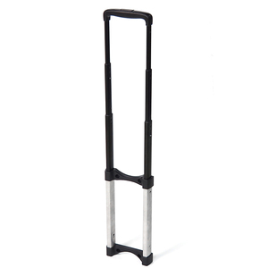 ידיות טלסקופיות 5 שלבים, מוט נשלף להרכבה פנימית, ידית טלסקופית מתכווננת בהתאמה אישית מאלומיניום, ידית טרולי וגלגל - Product Image 2