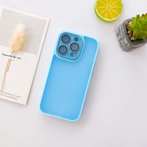 Matte ống kính chống sốc Frosted bán buôn sang trọng trong suốt tùy chỉnh PC TPU trở lại mờ bảo vệ mới tốt điện thoại di động trường hợp - Product Image 5