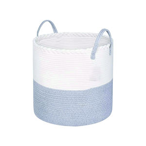 Wholesale Custom Logo <b>Jute</b> Rope Laundry Storage <b>Baskets</b> Cheap Price Custom Design Cloth Clothing Organizer Handle Bangladesh - Product Image 2