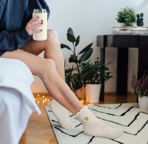 Publicidad manta personalizada Paquete de cuidado personal amigos compañero de trabajo mujeres Año Nuevo lujo relajante baño spa regalo conjunto para mamá - Product Image 5