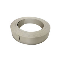 Bande de chant PVC en gros à faible coût, surface personnalisée pour la fabrication de meubles en gros volume
