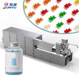 <span class=keywords><strong>Cheveux</strong></span> Vitamine Gummies Faisant La Machine Mixte Saveur De Fruits Aigre Doux Ligne De Production à Vendre - Product Image 1