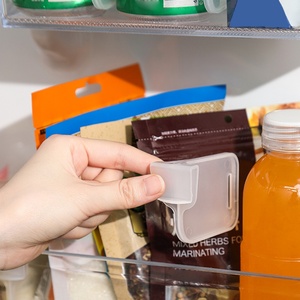 Adjustable Plastic Refrigerator Organizer Divider <b>Bins</b> for Tidy <b>Kitchen</b> Cabinet Food Storage Clean and Practical Use - Product Image 3