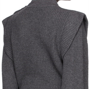 <span class=keywords><strong>Pull</strong></span> ample en tricot épais à manches papillon, <span class=keywords><strong>fait</strong></span> <span class=keywords><strong>main</strong></span>, col rond, pour femme, vente chaude 2022 - Product Image 6