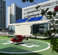 Casa Prefabbricata di Lusso M7 in Alluminio, Casa Modulare Espandibile per Resort Balneari e Siti di Glamping Commerciale