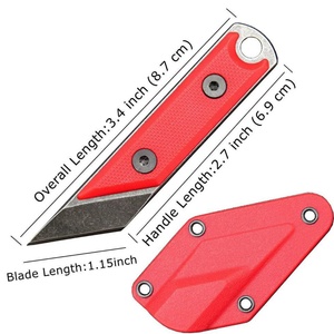 Couteau de poche pliant en acier inoxydable HK SS134 D2, manche G10, personnalisable OEM/ODM, garantie 1 an, idéal pour le camping et le bricolage - Product Image 6