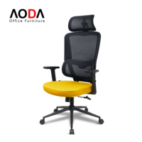 Chaise de bureau ergonomique en maille avec dossier détachable et soutien lombaire Kursi Ergonomis Sillas De Escritorio Sillas De Oficina
