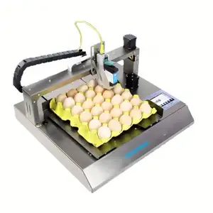 Imprimante à jet d'encre à haute vitesse, Machine automatique de marquage à jet d'encre d'estampage à œufs