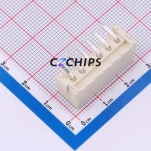 3.96-6P LT Wire-to-Board Pin Header SMD,P=3.96mm Connector 1x6P 3.96mm Vertical Mount 6P - Product Image 2