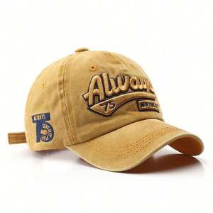 Gorra de Béisbol Unisex de Algodón 100% sin Estructura, Suave, con Bordado 3D y Hebilla Dorada/Cobre, Casual para Exteriores, Venta al por Mayor Directa de Fábrica BSCI - Product Image 3