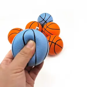 Giocattolo per bambini all'aperto 2021 Pu Foam Mini Football Basketball Squeeze Reliever Ball spugna gommapiuma palline Fidget Toys Set Stress