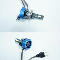 Bombillas LED de Alta Potencia para Faros Delanteros de Automóvil, 12V, 240W, 240000Lm, 4575 LED, 6000K, H1, H4, H7, H11, H13, 9005, 9006, 9007, con Ventilador Turbo y Luz Antiniebla