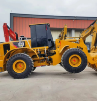 Chargeuse sur pneus CAT 950H d'occasion à vendre, équipement lourd avec moteur et pompe Parker - Charge nominale de 5,4T pour l'exploitation minière et les travaux de terrassement