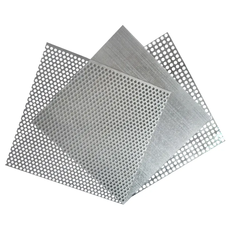 High quality perforated mesh aluminium iron sheet for sieve separating Aluminum steel plate
