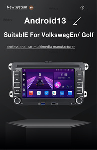 7-дюймовый автомобильный USB-порт Android 13 с GPS для <span class=keywords><strong>VW</strong></span> Passat B6 B7 CC <span class=keywords><strong>T5</strong></span> Amarok VolkswagenSkoda Octavia2 Superb 2 Tiguan Seat Leon Golf 5 - Product Image 2