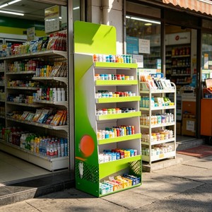 Étagère de présentation robuste de haute qualité pour magasin et présentoir personnalisé pour pharmacie, livraison rapide - Product Image 1