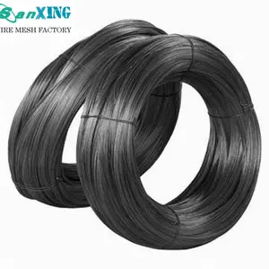 Хорошее качество, мягкий черный отожженный стальной провод 18 калибра 500 кг/спираль