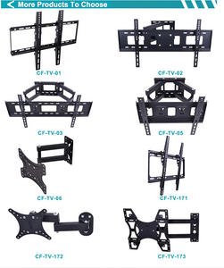 VESA 400X400 360 grados giratorio <span class=keywords><strong>TV</strong></span> montaje en pared 32-55 pulgadas deslizante <span class=keywords><strong>TV</strong></span> soporte de pared <span class=keywords><strong>TV</strong></span> soporte colgante - Product Image 5