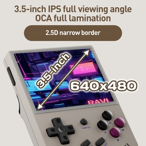 Trắng phổ biến anbernic rg35xx cầm tay trò chơi máy nghe nhạc 3.5inch màn hình 64GB hỗ trợ HD TV xách tay retro trẻ em Quà tặng chơi <span class=keywords><strong>game</strong></span> giao diện điều khiển - Product Image 4