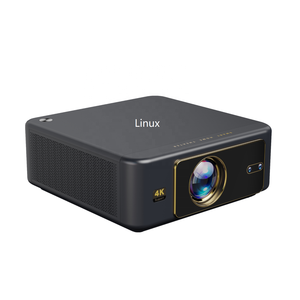 Vidéoprojecteur intelligent avec applications officielles Linux, WiFi 6, Bluetooth, 4K, autofocus, 1080P, 2+32 Go, 1000 ANSI, pour cinéma maison et extérieur (lumière du jour) - Product Image 1
