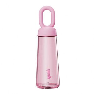 Yioh Petal-Shaped <b>Reusable</b> Water Bottle With Built-In Handle Bpa Free Plastic Travel Drinkware Unisex Cute Design - Product Image 3