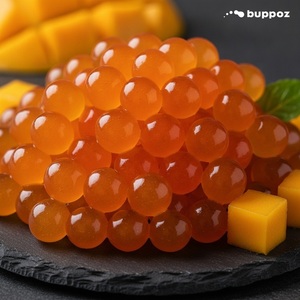 มันสำปะหลังและระเบิดมะม่วง Boba Popping Boba - Product Image 2