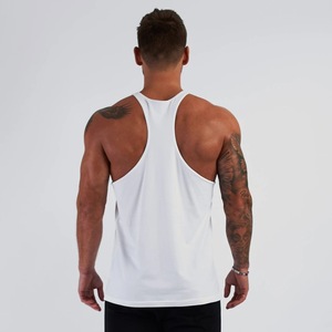 <span class=keywords><strong>Débardeur</strong></span> de sport pour homme à col en U, respirant et décontracté, idéal pour la course et la gym, personnalisable, vente en gros - Product Image 3