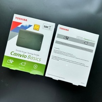 Новый Оригинальный Портативный Жесткий Диск Toshiba 500 ГБ, 1 ТБ, 2 ТБ, 4 ТБ, 2.5-дюймовый