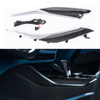 Lampe de console centrale à LED pour rétrofit, éclairage décoratif intérieur de voiture, compatible avec BMW Série 3/4 G20 G22 2020-2023