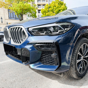 Wind Knife Spoiler Tuning Air Blade Front Bumper Side <b>Splitter</b> for BMW X6 G06 M Sport 2019-2022 Car Accessories - Product Image 5