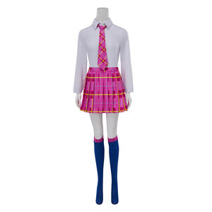 Juego <span class=keywords><strong>Overwatch</strong></span> D.Va Cosplay disfraces JK uniforme escolar GAHC-024 - Product Image 3
