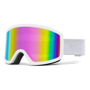 Dilupu nhà máy bán buôn OEM biểu tượng tùy chỉnh trượt tuyết kính bán buôn chống sương mù có thể tháo rời ống kính Snowboard Kính thể thao kính cho nam giới - Product Image 3