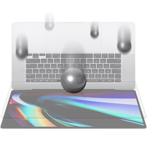 Transparente 2.5D curva portátil PET película protectora para Macbook Pro 16 carácter Protector <span class=keywords><strong>de</strong></span> pantalla <span class=keywords><strong>de</strong></span> <span class=keywords><strong>cristal</strong></span> caso - Product Image 6