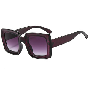 Psn <b>Square</b> <b>Sunglasses</b> Full Rim Uv400 Unisex Fashion Sun Protection Adult - Product Image 5
