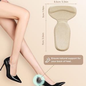Hot Sale Foot Care <b>Heel</b> Collar <b>Pads</b> <b>Heel</b> Sticker Adhesive Anti-Wear <b>Heel</b> Patches - Product Image 5