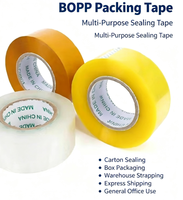 Robuste BOPP ruban simple face activé par l'eau autocollants thermofusibles usine en gros forte adhérence Cartons
