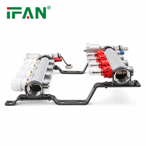 IFAN Factory Making High Quality 3/4 "Colector de conexión roscada Casa Hogar Calefacción por suelo radiante Colector de latón - Product Image 5