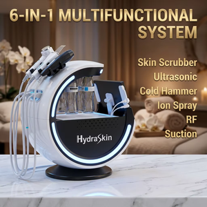 Hydro Oxygen Aqua Jet Peel Microdermabrasion <b>Machine</b> Diamond 7 in 1 Skin Care Facial Cleaning Device for Salon Spa Use - Product Image 1