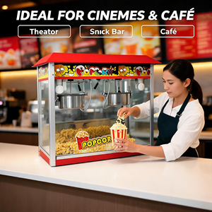 Machine à Popcorn Portable avec Conteneur 6oz pour la Restauration Mobile et la Promotion - Product Image 1
