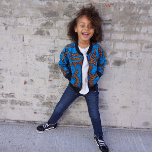 Vêtements pour enfants à imprimé africain tendance <span class=keywords><strong>2022</strong></span>, veste pour enfants, vêtements africains pour enfants - Product Image 5