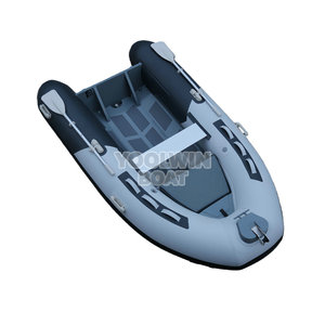 Bateau pneumatique semi-rigide (RIB) pliable <span class=keywords><strong>4</strong></span> places 15 CV avec auvent en Hypalon pour les excursions entre îles - Product Image 5