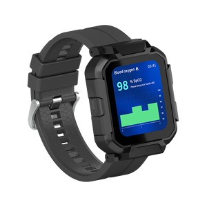 Reloj Inteligente con Correa Negra y Botones Dobles para Seguimiento de Actividad - Product Image 6