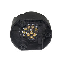 Autone-Conector de remolque europeo, adaptador de enchufe de 12V, 13 + 1 pines para caravana y camión