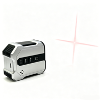 Télémètre laser 60M avec écran LCD, mesure de surface/volume, fonction Pythagore, niveau croisé, précision 2mm, batterie rechargeable, unités impériales et métriques