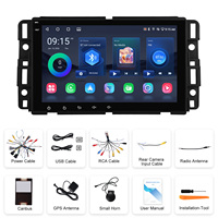 Radio para Auto Podofo de 8 Pulgadas con Sistema Android 2+64G, Marco para Chevrolet GMC/Chevrolet/Buick/Hummer, Carplay, Android Auto, GPS, BT, WIFI, ODM de Fábrica