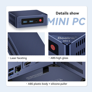 Beelink MINI S12 Mini PC 12th Gen Intel Alder Lake N95 8GB DDR4 256GB SSD Wifi5 Dual 1000M LAN Mini computadora de escritorio - Product Image 4